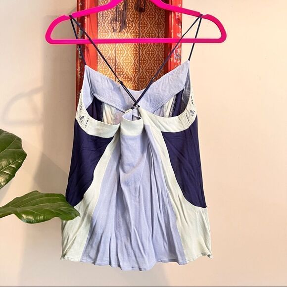 See You Soon Blue Tank Top | Stitch Fix | Size Small - Picture 3 of 6